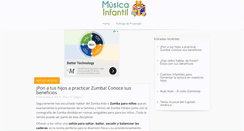 Desktop Screenshot of musica-infantil.net